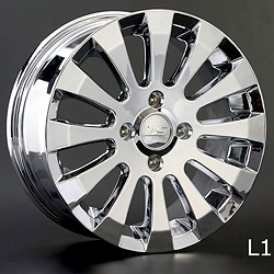 Литые диски LS Wheels L1 (Хром)